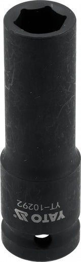 HEXAGONAL IMPACT SOCKET, LONG | 12.5 MM (1/2") | 13 MM (YT-10292)