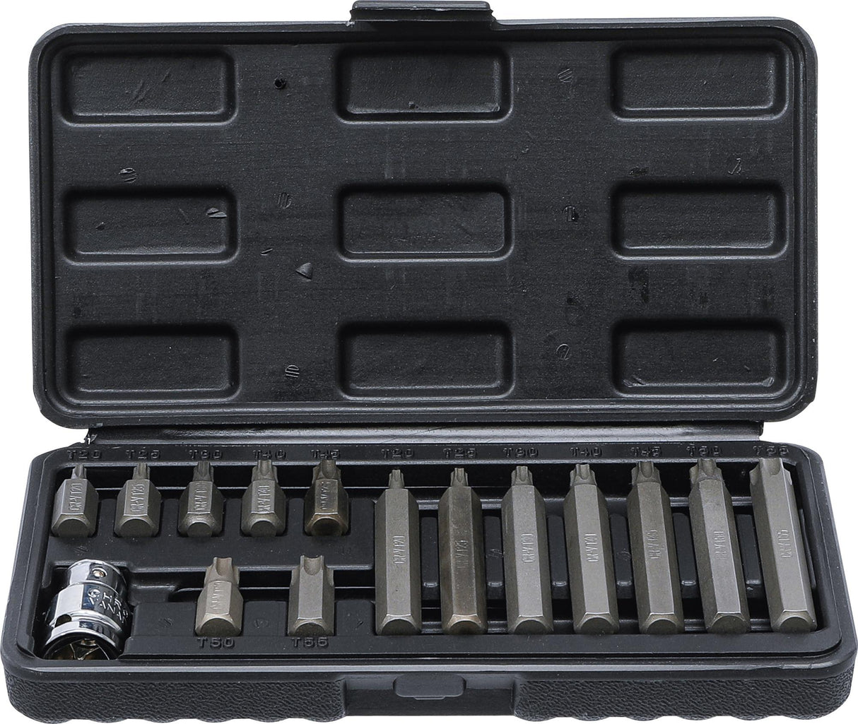 BIT SET | 10 MM (3/8") DRIVE | T-STAR (FOR TORX) | 15 PCS. (5040)