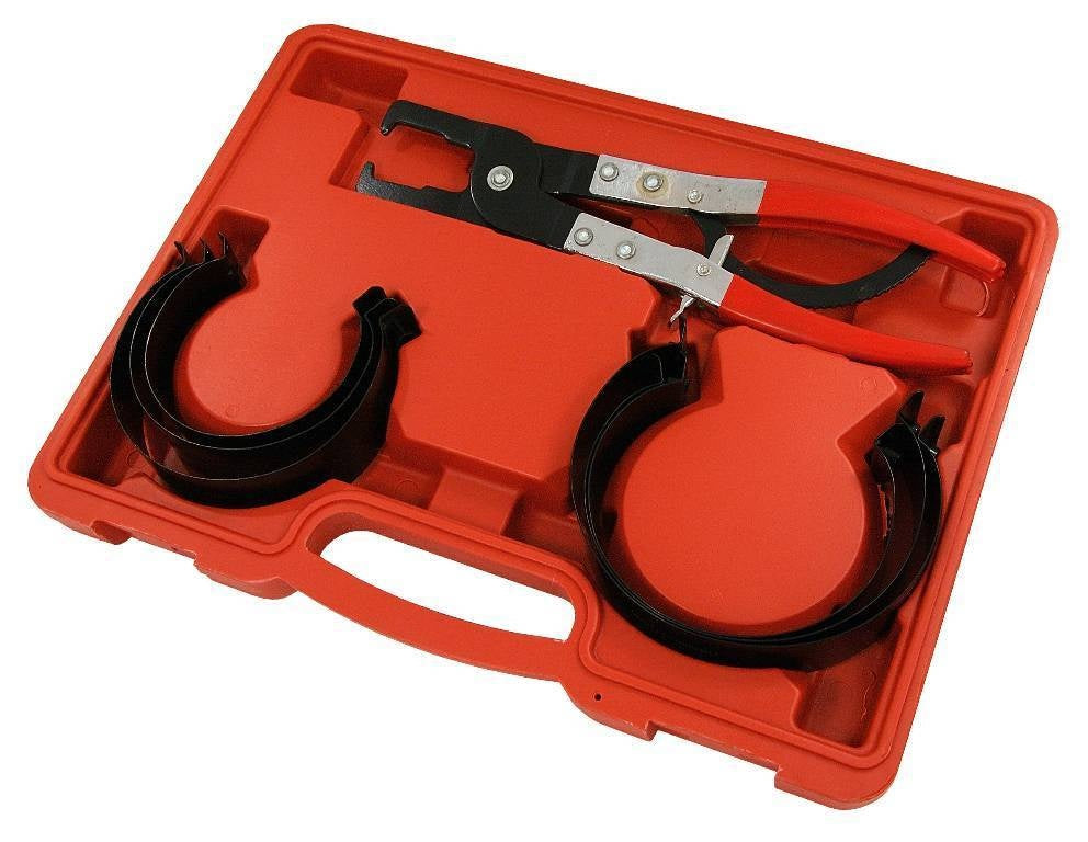 PISTON RING COMPRESSOR WITH CLAMPS | 73-111 MM (SK1322)