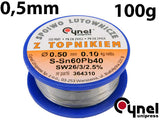 SOLDER SN60PB40 0.5MM 100G (76800)