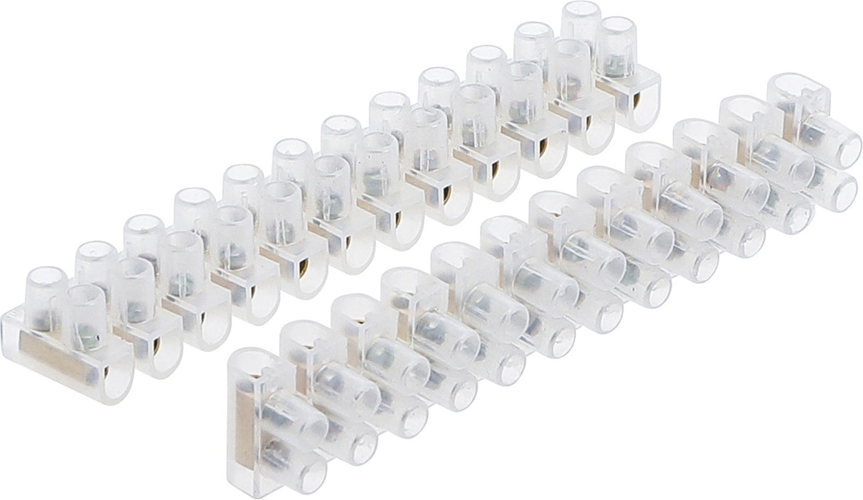 LUSTER TERMINALS | 2.5 MM² | 3 AMP. | 2 PCS. | 12 PCS. BLOCK (80725)
