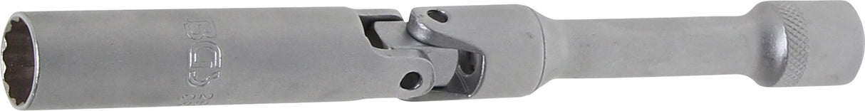 SPARK PLUG SOCKET, 12-POINT, EXTRA LONG | 10 MM (3/8") DRIVE | 14 MM (2987)