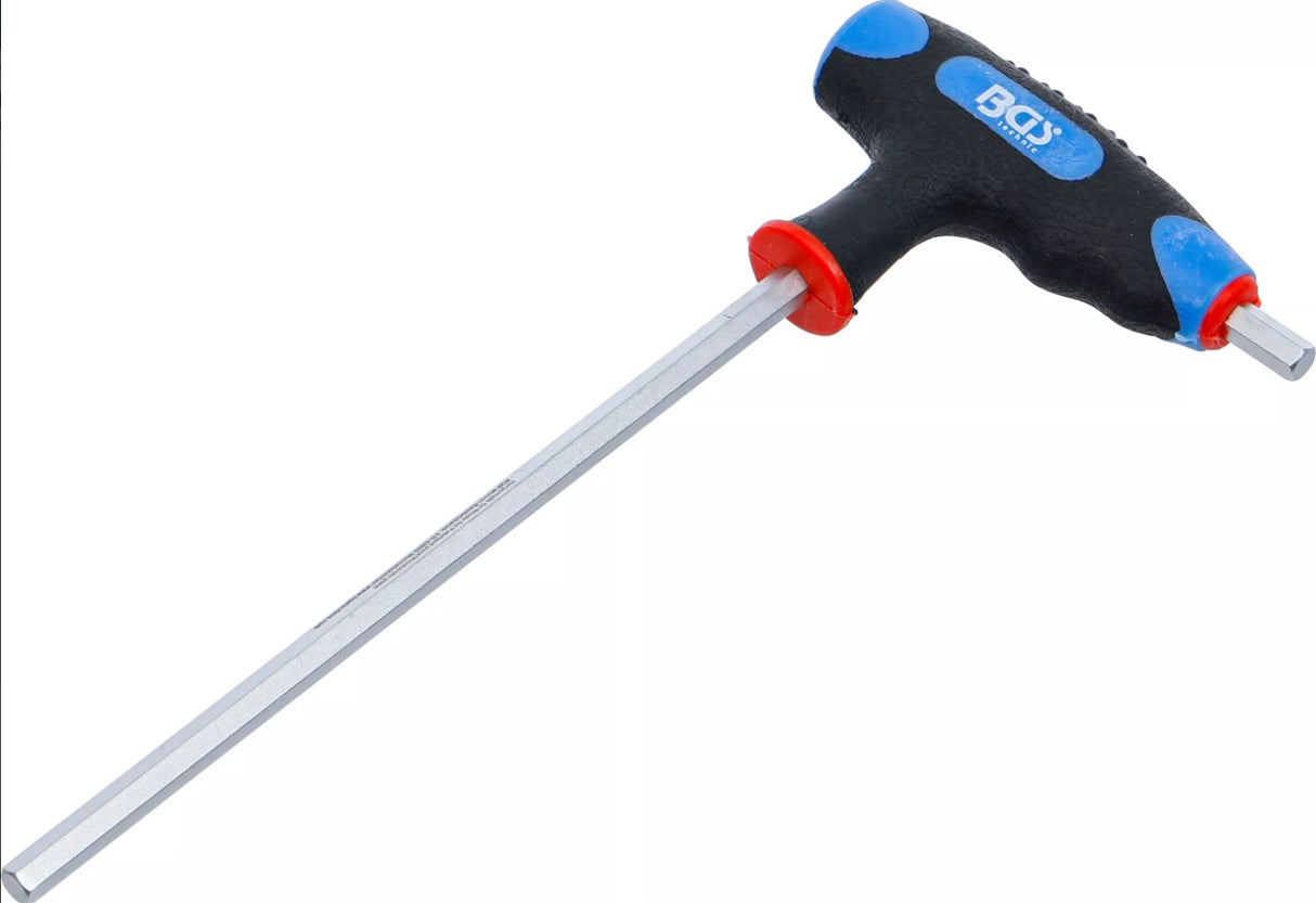 T-HANDLE L-TYPE WRENCH | INTERNAL HEXAGON 6 MM (4010-6)
