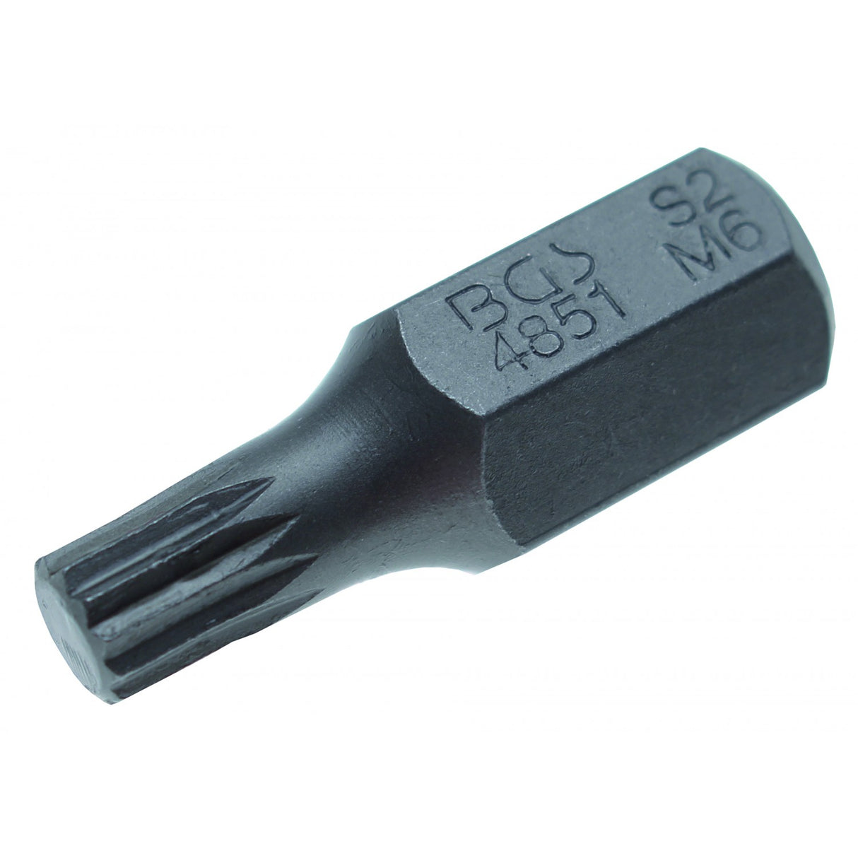 BIT | LENGTH 30 MM | 10 MM (3/8") DRIVE | SPLINE (FOR XZN) M6 (4851)