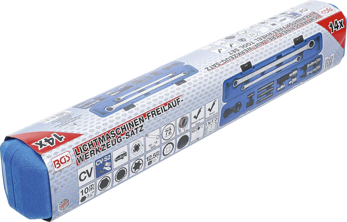ALTERNATOR FREEWHEEL TOOL SET | 14 PCS. (6657)