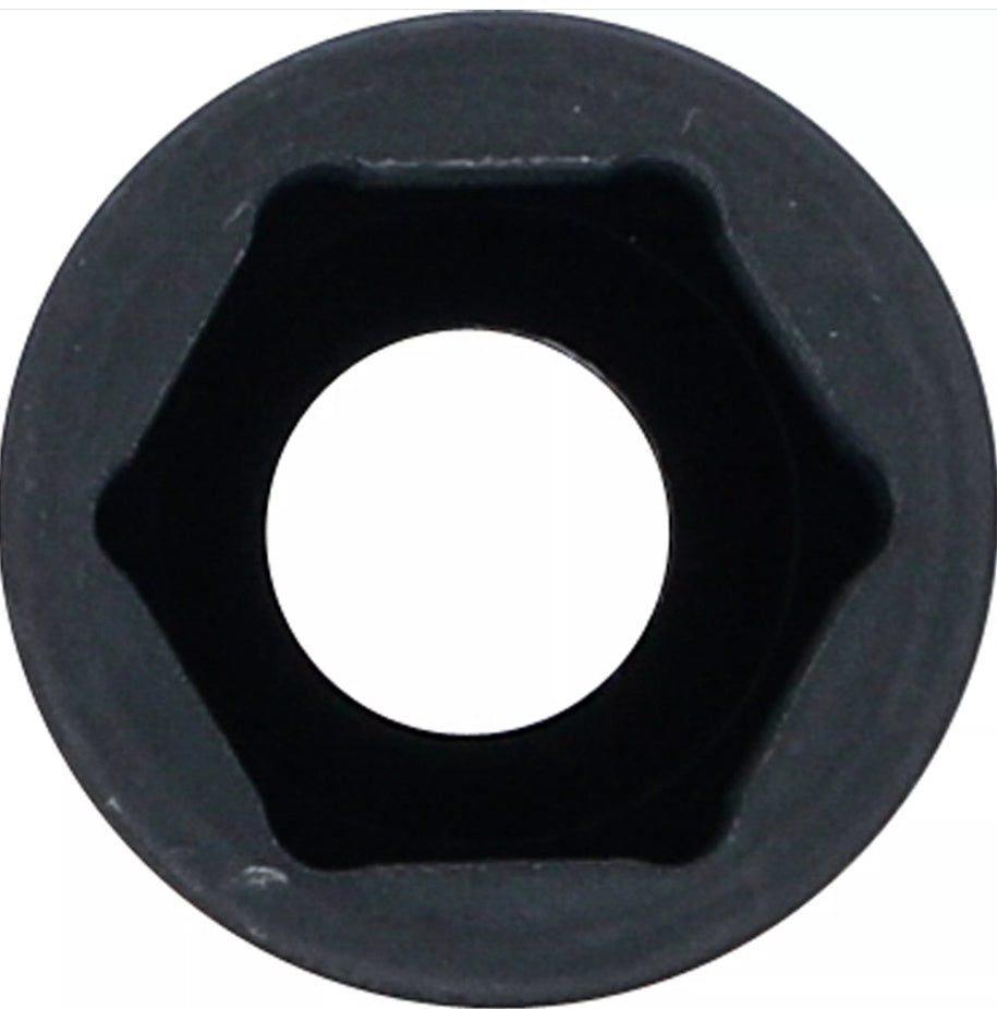 IMPACT SOCKET HEXAGON, DEEP | 12.5 MM (1/2") DRIVE | 19 MM (7219)