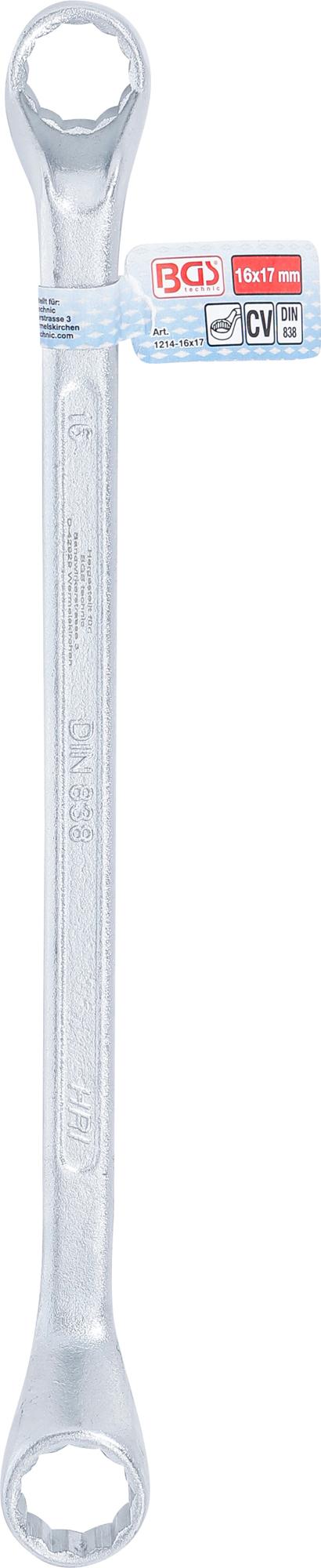 OFFSET RING SPANNER | 16X17 MM (1214-16X17)