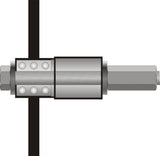 FRONT WHEEL BEARING ADAPTER SET (YT-2541)