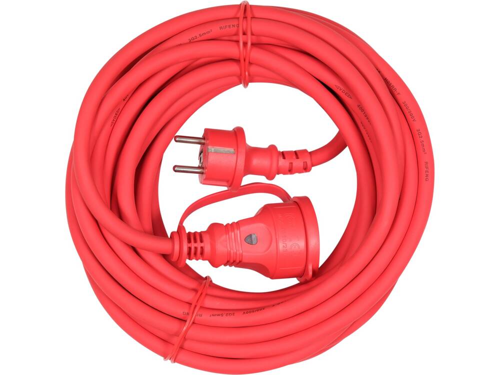 EXTEN. CORD H05RR-F 3X2.5MM2, LED, 30M (YT-81002)