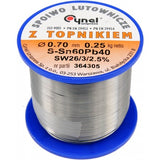 SOLDER SN60PB40 0.7MM 250G (76807)