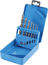 HSS TWIST DRILL SET | CORE HOLE SIZES | 2.5 - 10.2 MM | 7 PCS. (9580)