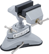TABLE BENCH VICE | ROTATABLE | JAWS 70 MM | WITH VACUUM SUCTION BASE (71017)