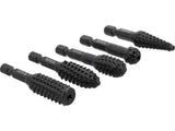 5 PCS ROTARY FILES FOR WOOD SET HEX (YT-61747)