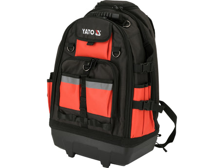 BACKPACK 370X230X570 MM | WITH WHEELS | TELESCOPIC HANDLE | HARD BASE (YT-74288)