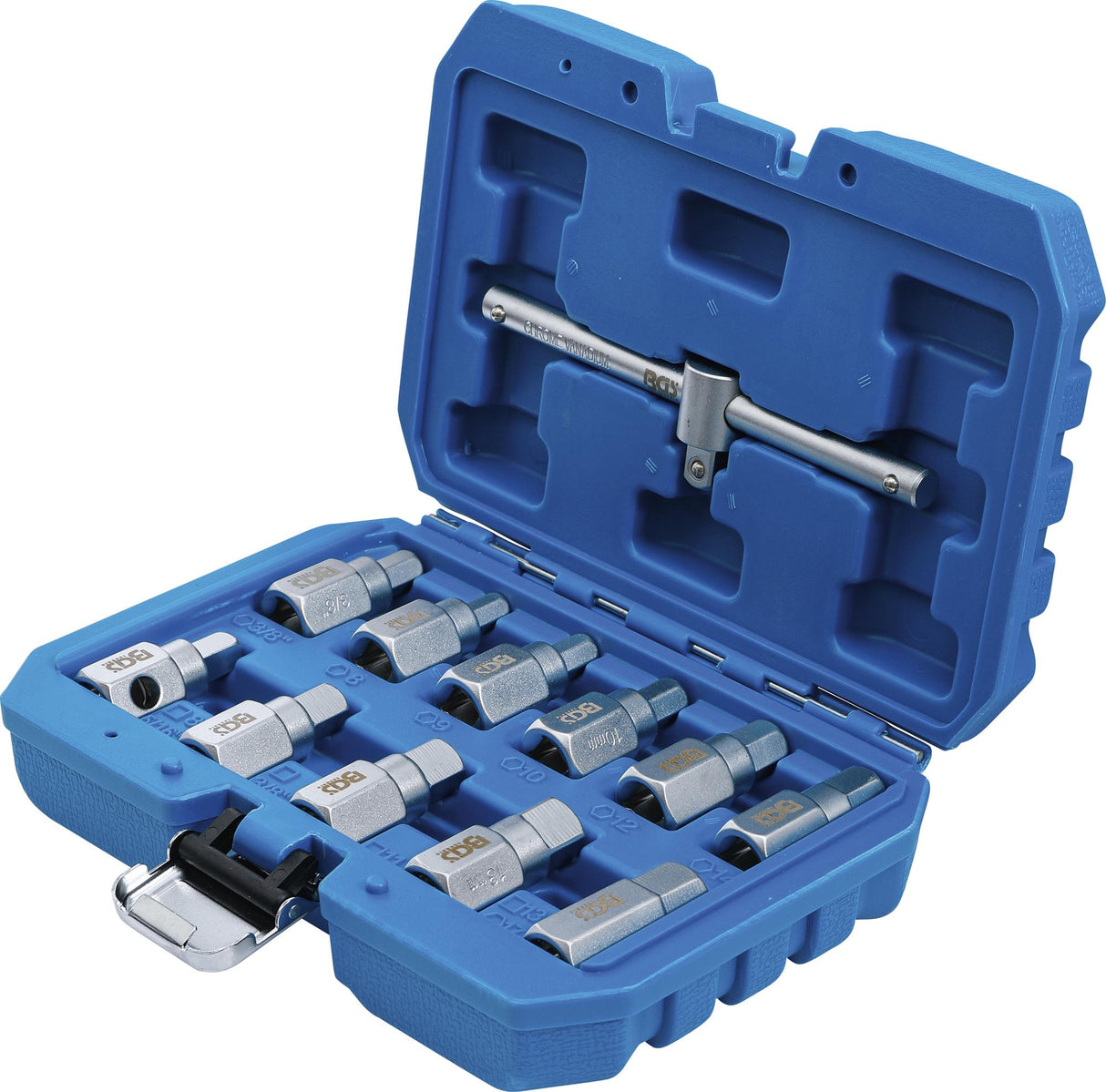 UNIVERSAL OIL DRAIN SOCKET SET | 12 PCS. (1017)