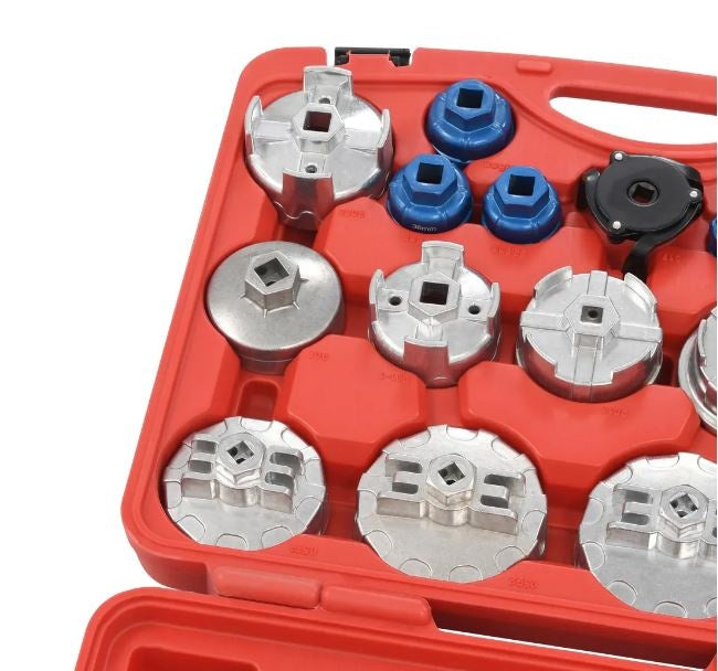 OIL FILTER WRENCH / CAP SET | FOR MODERN ENGINES | 19 PCS. (OFW19)