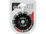 DIAMOND BLADE FOR CUTTING REINFORCED CONCRETE 125X12X22.23MM (YT-59900)