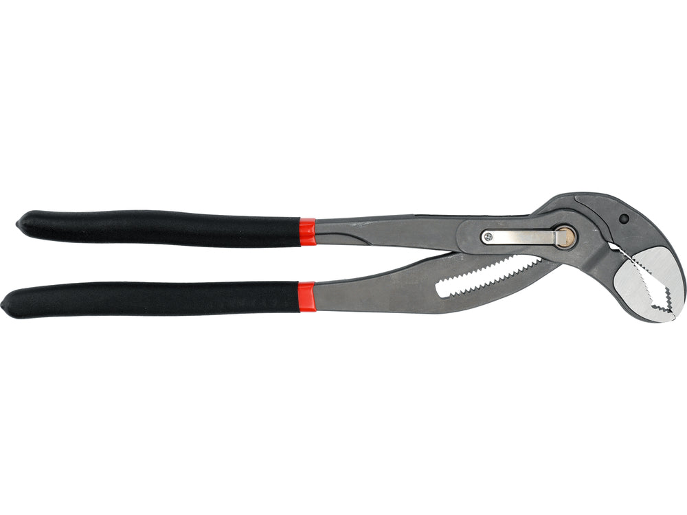 PLUMBING PLIERS FOR LARGE DIAMETER PIPES | PUSH-BUTTON LOCKING | 400 MM (YT-20898)