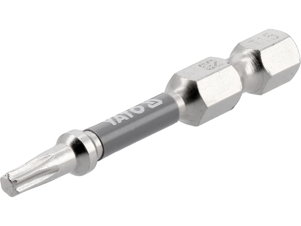 SCREWDRIVER BITS 1/4 50MM T15 2 PCS NI (YT-78032)