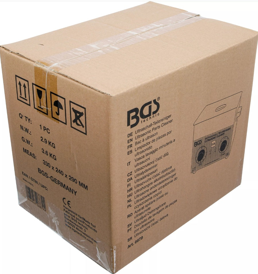 ULTRASONIC PARTS CLEANER | 3.2 L (6879)