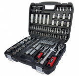 TOOL SET | 6.3 MM (1/4") + 12.5 MM (1/2") | 108 PCS. (BK-108-01)