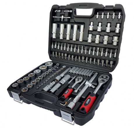 TOOL SET | 6.3 MM (1/4") + 12.5 MM (1/2") | 108 PCS. (BK-108-01)