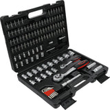 SOCKET SET SUPER LOCK | 6.3 MM (1/4") / 12.5 MM (1/2") DRIVE | 115 PCS. (15120B)