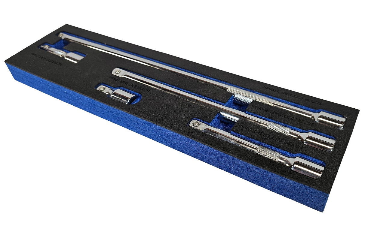 EXTENSION BAR SET FOR SOCKETS | CR-V 50BV30 | 12.5 MM (1/2") | 5 PCS. (SK1236)