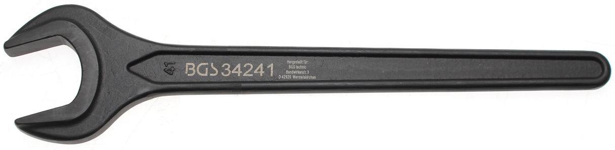 SINGLE OPEN END SPANNER | DIN 894 | 41 MM (34241)