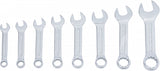 COMBINATION SPANNER SET | EXTRA SHORT | INCH SIZES | 3/8" - 7/8" | 8 PCS. (32140)