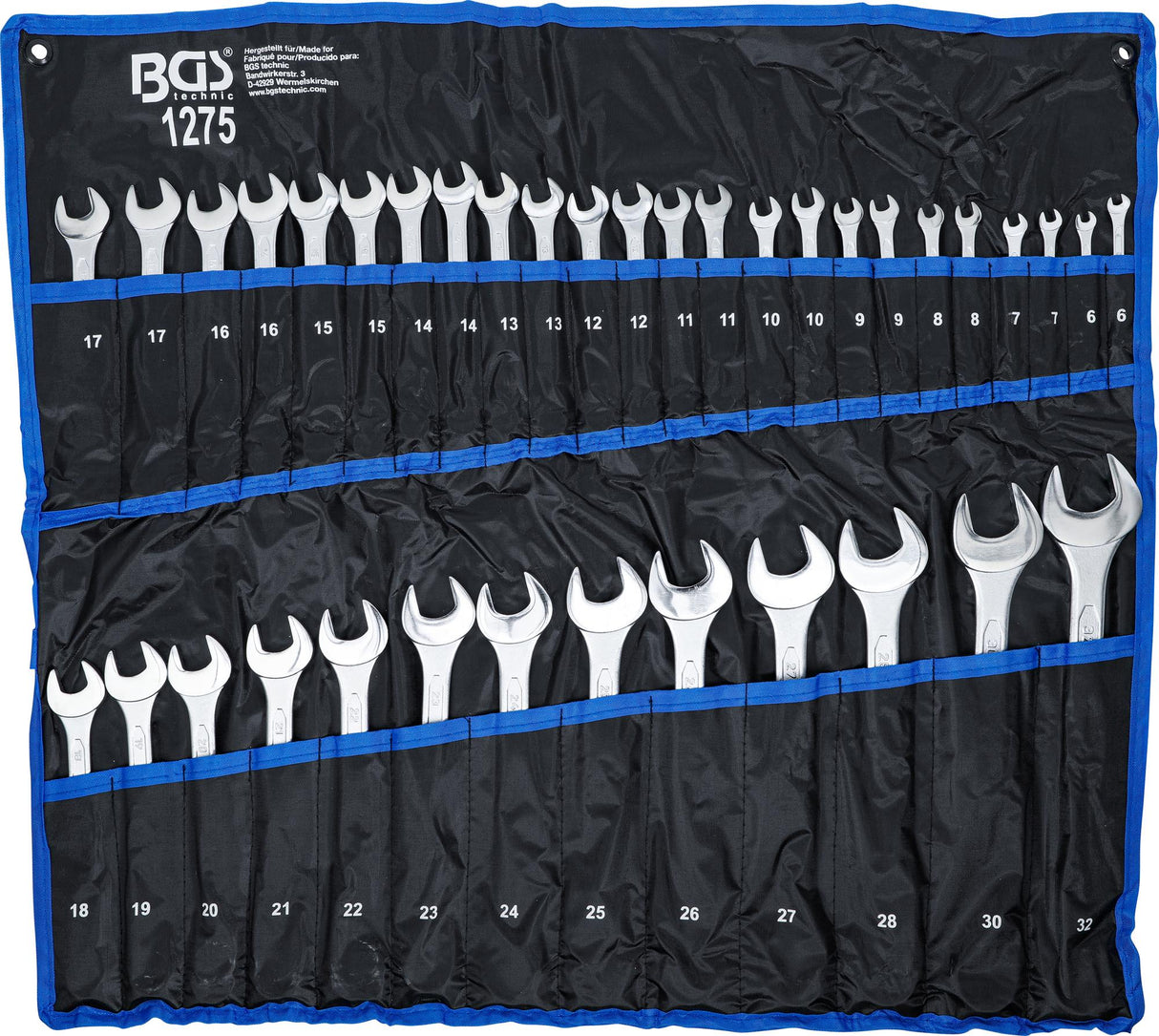 COMBINATION SPANNER SET | 6 - 32 MM | 37 PCS. (1275)