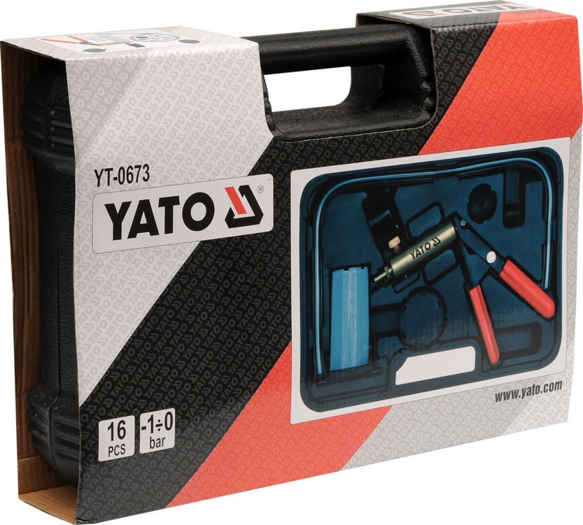 HAND-HELD VACUUM PUMP 16PCS (YT-0673)