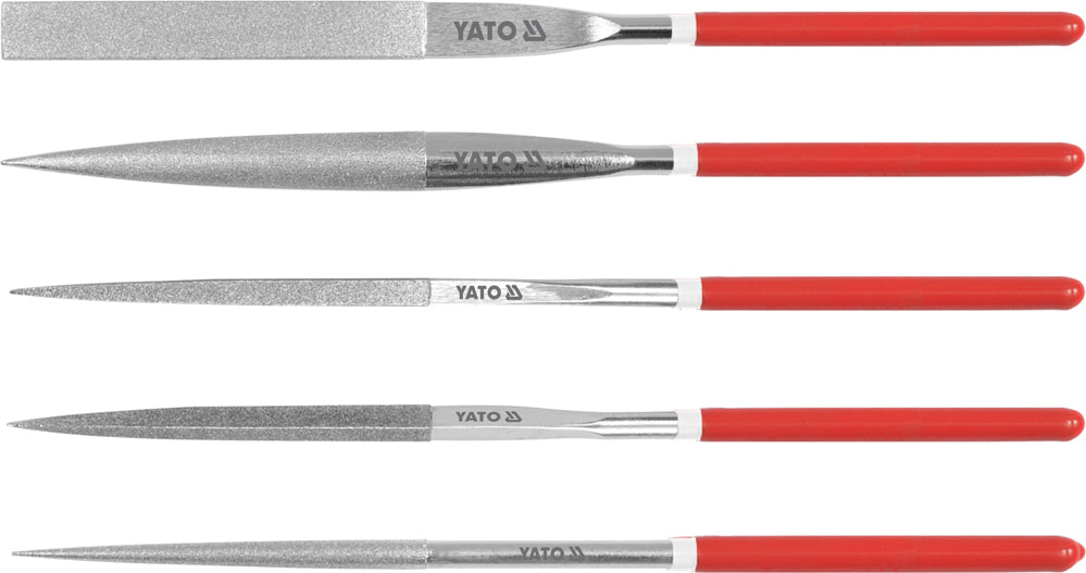 DIAMOND NEEDLE FILE SET 5PCS 180X70MM (YT-6156)