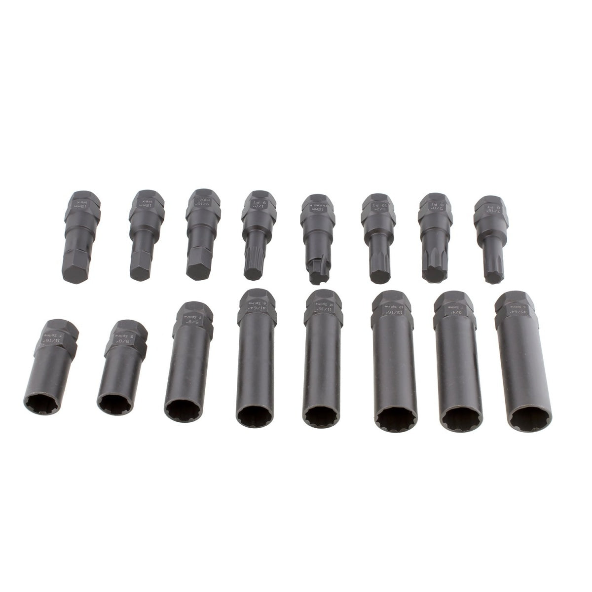 WHEEL BOLT LOCK NUT/LOCK REMOVAL SET | 16 PCS. (WNM16)