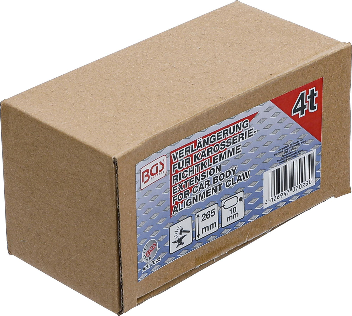 PULL CHAIN CONNECTOR | WITH DOUBLE HOOK | MAX. 4 T (7023)
