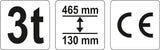 HYDRAULIC FLOOR JACK 3T (YT-17211)