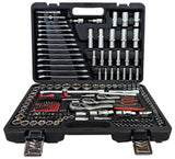 TOOL SET | CR-V | 72Z | 6.3 MM (1/4") / 10 MM (3/8") / 12.5 MM (1/2") | 216 PCS. (SK216)