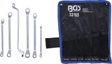 DOUBLE RING SPANNER SET | DEEP OFFSET ENDS | INCH SIZES | 1/4" - 3/4" | 6 PCS. (32105)