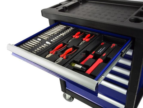 TOOL CABINET ON CASTERS | WITH TOOLS | 7 DRAWERS (SK30600)