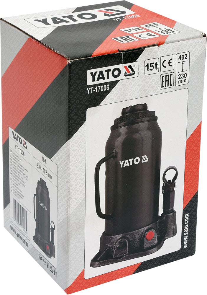 HYDRAULIC BOTTLE JACK 15T (YT-17006)