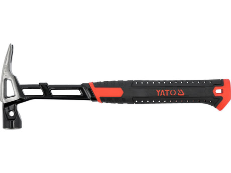 CLAW HAMMER WITH METAL HANDLE 450G 16OZ (YT-45660)