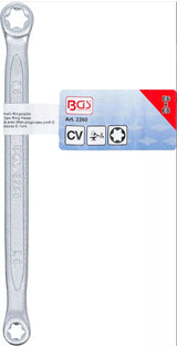 DOUBLE RING SPANNER WITH E-TYPE RING HEADS | E6 X E8 (2260)