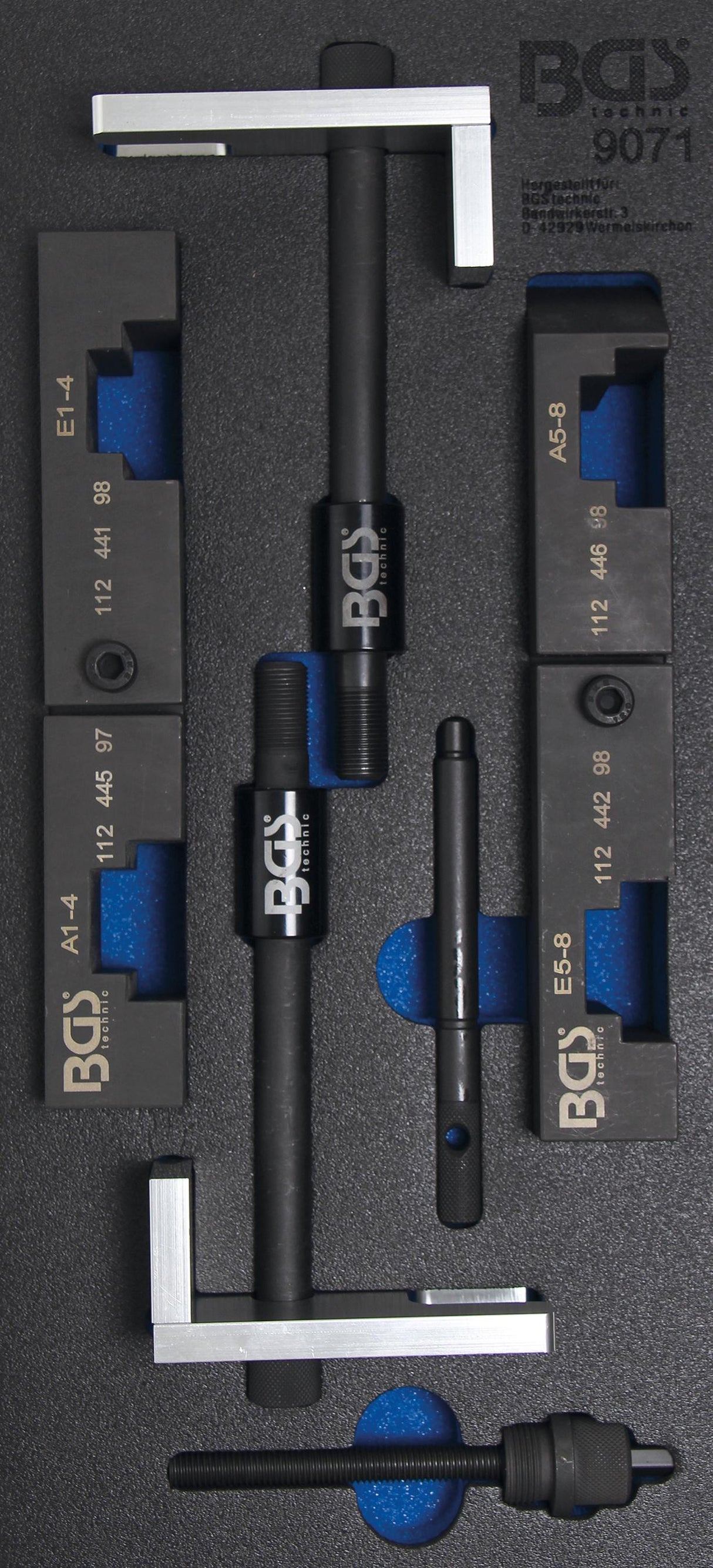 TOOL TRAY 1/3: ENGINE TIMING TOOL SET | FOR BMW, LAND ROVER V8 (9071)