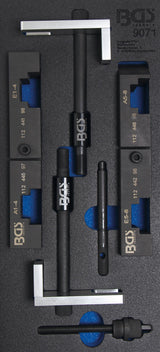 TOOL TRAY 1/3: ENGINE TIMING TOOL SET | FOR BMW, LAND ROVER V8 (9071)