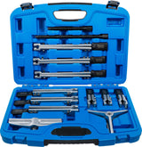 EXTERNAL / INTERNAL PULLER SET, 2 AND 3-ARM | 13 PCS. (7760)
