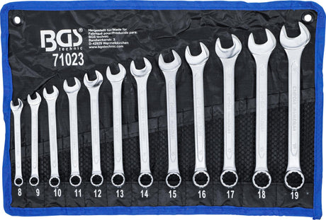COMBINATION SPANNER SET | 8 - 19 MM | 12 PCS. (71023)