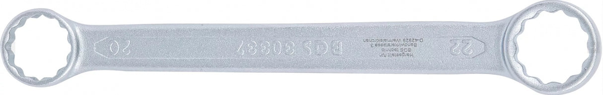 DOUBLE RING SPANNER | EXTRA FLAT | 20 X 22 MM (30337)