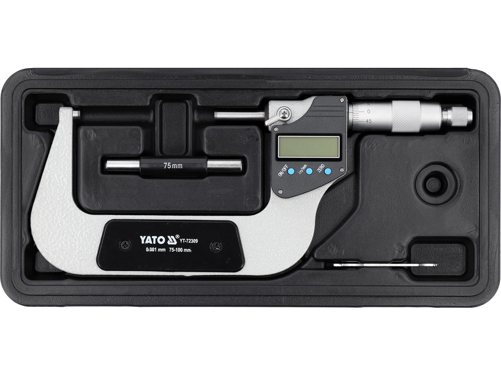 DIGITAL OUTSIDE MICROMETER 75-100MM / 0.001MM (YT-72309)