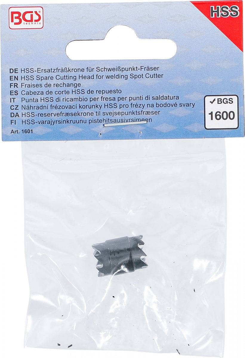 HSS SPARE CUTTING HEAD FOR WELDING SPOT CUTTER BGS 1600 (1601)