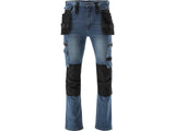 STRETCH JEANS TROUS. DARK BLUE S. S (YT-79050)